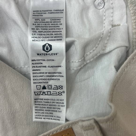 Levi’s Heritage 31" Loose Fit, High Waisted Straight Leg Women's Jeans Size 4/26 - Picture 10 of 11